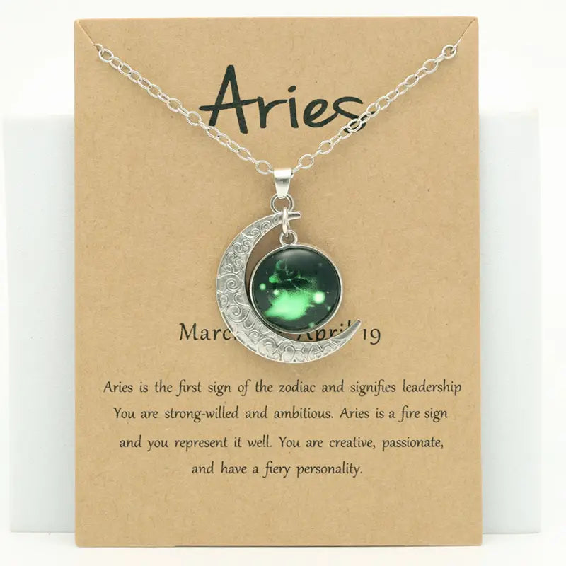 Aries Zoidiac Necklace