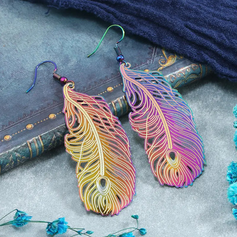 Feather Earrings