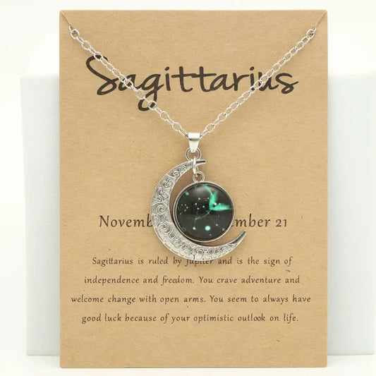 Sagittarius Zodiac Necklace