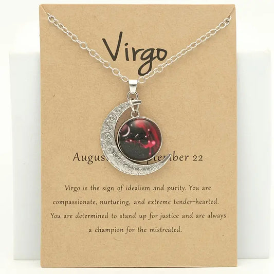 Virgo  Zodiac Necklace