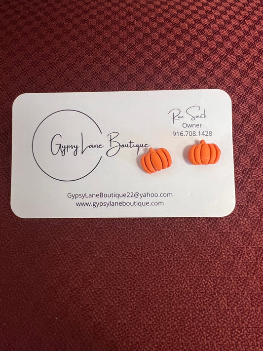 Pumpkin Earrings