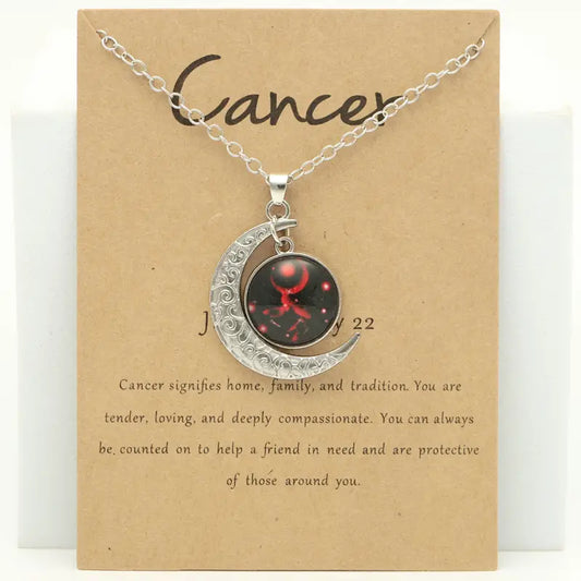 Cancer Zodiac Necklace