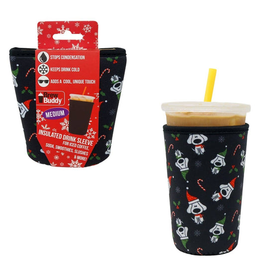 CHRISTMAS Brew Buddy Iced Coffee Sleeve - Christmas K-9